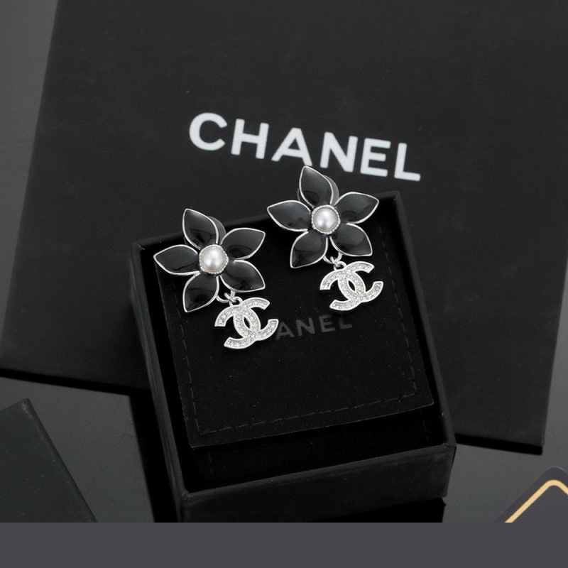 Ch*el earrings